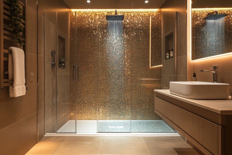 Spa Bathroom with Rain Shower